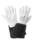 imagen de Global Glove CR100MTG Blanco Grande Cuero Grano Piel de cabra Cuero Guante para soldadura - cr100mtg lg