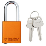 imagen de Brady Candado de seguridad 153740 - Aluminio - Naranja - 58732
