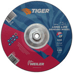 imagen de Weiler Tiger AO Disco esmerilador 57136 - 9 pulg. - Óxido de aluminio - 24 - R
