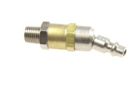 imagen de Coilhose Ball Swivel Connector 15-04BSLF - 1/4 in MPT Thread - Brass/Steel - 10166