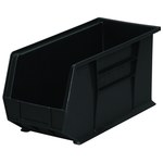 imagen de Akro-mils Akrobin 60 lb Negro Polímero de grado industrial Colgado/Apilado Contenedor de almacenamiento - longitud 18 pulg. - Ancho 8 1/4 pulg. - Altura 9 pulg. - Compartimientos 1 - 30265 BLACK