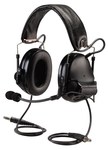 imagen de 3M Peltor Swattac III MT17H682FB-19 SV Negro Auriculares de radio de dos direcciones - 23 dB NRR - 093045-93352