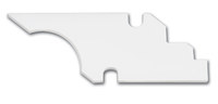 imagen de Shaviv Ceramix Q11 Plástico Cuchilla de plástico para desbarbado 151-00132 Curvo punta - 60610