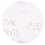 imagen de 3M Hookit Recubierto Óxido de aluminio Morada Disco de velcro - Óxido de aluminio - 3 pulg. - P600 - Extrafino - 20891