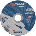 imagen de Weiler Tiger Inox Cutting Wheel 58101 - 5 in - INOX - 60 - S