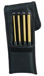 imagen de Starrett Latón Juego de punzones para clavijas de latón - longitud de 8 pulg. (200mm) - SB248Z