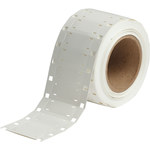 imagen de Brady HSCMHT-800-2-WT-1 Rollo de etiqueta de transferencia térmica troquelado - 2 pulg. x 0.8 pulg. - Fluoruro de polivinilideno - Blanco - B-338