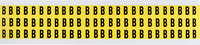 imagen de Brady B3410- Etiqueta en forma de letra - B - Negro sobre amarillo - 11/32 pulg. x 1/2 pulg. - B-498