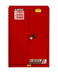 imagen de Justrite Sure-Grip EX Gabinete de almacenamiento de material peligroso 894501 - 45 gal - Rojo - 11093