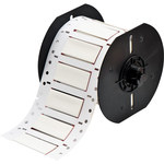imagen de Brady B33D-500-2-7642 Funda de impresora troquelada - 2 pulg. x 1/2 pulg. - Blanco - B-7642