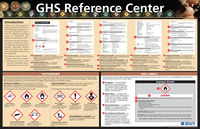 imagen de Brady Rectángulo Cartel de Sistema Globalmente Armonizado (GHS) Amarillo - 39.5 pulg. Ancho x 25.5 pulg. Altura - 133209