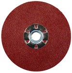 imagen de Weiler Wolverine AO Fiber Disc 59977 - 4-1/2 in - 80 - Aluminum Oxide
