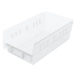 imagen de Akro-mils 128 cu in Transparente Polímero de grado industrial Estante Contenedor de almacenamiento - longitud 11 5/8 pulg. - Ancho 6 5/8 pulg. - Altura 4 pulg. - Compartimientos 1 - 30130SCLAR