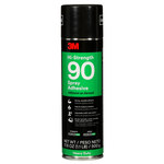 imagen de 3M Hi-Strength 90 Spray Adhesive - Clear 24 fl oz Aerosol Can - 17.6 fl oz Net Weight - 30023