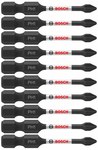 imagen de Bosch Impact Tough #1 Phillips Broca de potencia ITPH12B - Acero De Aleación - 2 pulg. Longitud - 48347