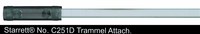 imagen de Starrett Viga - longitud de 9 pulg. (225mm) - C251D