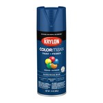 imagen de Krylon COLORmaxx Regal Blue Gloss Acrylic Enamel Spray Paint - 16 oz Aerosol Can - 12 oz Net Weight - 05535