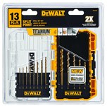 imagen de DEWALT Juego de brocas - Titanio - DW1363