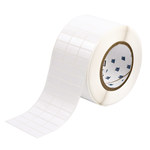 imagen de Brady THT-5-498-10 Rollo de etiquetas troqueladas para impresoras - 1 pulg. x 1/2 pulg. - Vinilo - Blanco - B-498