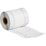 imagen de Brady Permasleeve 2HX-375-2-WT-SC Funda de impresora troquelada - 0.375 pulg. x 2 pulg. - Blanco - B-7642