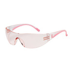 imagen de Bouton Optical Eva 250-11-09 Universal Policarbonato Lentes de seguridad estándar lente Rosa - Marco envolvente - 616314-55676