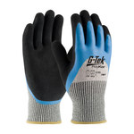 imagen de PIP G-Tek PolyKor 16-820 Black/White 2XL Cut-Resistant Gloves - ANSI A3 Cut Resistance - Latex Palm & Fingers Coating - 11 in Length - 16-820/XXL
