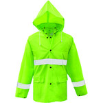 imagen de PIP Boss Rain Suit 3PR0350N 3PR0350N5 - Size 5XL - Hi-Vis Green - 57848