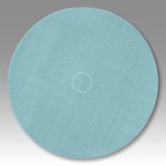 imagen de 3M Trizact Hookit Recubierto Óxido de aluminio Azul Disco de velcro - Óxido de aluminio - 5 pulg. - A10 - Ultrafino - 27488