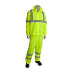 imagen de PIP Falcon Viz Rain Suit 353-1000LY 353-1000LY-4X/5X - Size 4XL/5XL - High-Visibility Lime Yellow - 10003