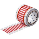 imagen de Brady 2HX-187-2-RD-3 Funda de impresora troquelada - 0.667 pulg. x 0.331 pulg. - Rojo - B-7642