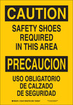 imagen de Brady B-302 Poliéster Rectángulo Cartel de PPE Amarillo - 10 pulg. Ancho x 14 pulg. Altura - Laminado - Idioma Inglés/Español - 125450