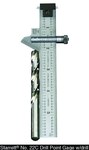 imagen de Starrett Alimentación de aceite de perforación - longitud de 6 pulg. (150mm) - espesor de 3/64 pulg. - 22C