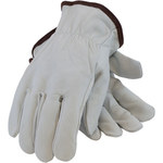 imagen de PIP 71-3601 Gray Large Grain Goatskin Leather Driver's Gloves - Keystone Thumb - 9.7 in Length - 71-3601/L