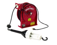 imagen de Reelcraft Industries L Series Cord Reel - 45 ft Cable Included - Spring Drive - 0.3 Amps - 125V - Fluorescent Light - 16 AWG - L 5245 A 163 6X