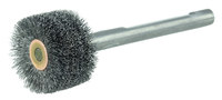 imagen de Weiler Bore-Rx 17211 Wheel Brush - 1-1/2 in Dia - Crimped Steel Bristle