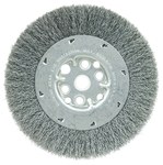 imagen de Weiler 01503 Wheel Brush - 6 in Dia - Crimped Steel Bristle