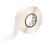 imagen de Brady THT-136-499-3 Rollo de etiquetas troqueladas para impresoras - 0.75 pulg. x 1 1/2 pulg. - Nailon - Blanco - B-499