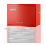 imagen de Proto 27 pulg. Pecho superior - 12 Cajones - Rojo/gris de seguridad - J542719-12SG-D