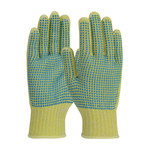 imagen de PIP Kut Gard 08-K252 Azul/Amarillo Grande Kevlar Guantes resistentes a cortes - Longitud 10.5 pulg. - 616314-16981