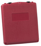 imagen de Justrite Caja de almacenamiento de documentos 23306 - Rojo - Polietileno