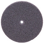imagen de Weiler Unitized Aluminum Oxide Medium Deburring Wheel - Fine Grade - Unthreaded Hole Attachment - 1 in Width x 1 in Length - 1 in1 in Diameter - 3/16 in Center Hole - 1 in Thickness - 1 in Outside Dia