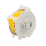 imagen de Brady 113117 Rollo de etiquetas para impresora - 1.125 pulg. x 100 pies - Vinilo - Amarillo - B-595