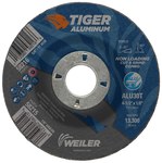 imagen de Weiler Tiger Aluminum Disco de corte y esmerilado 58215 - 4-1/2 pulg - A/O óxido de aluminio AO - 30 - T
