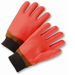 imagen de West Chester Orange Large Chemical-Resistant Gloves - Smooth Finish - 1007OR