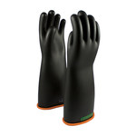imagen de PIP Novax 155-3-18 Black/Orange 10 Rubber Work Gloves - 18 in Length - Smooth Finish - 155-3-18/10