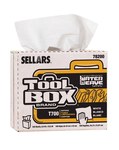 imagen de Sellars Toolbox WaterWeave T700 Toallas de papel multiusos - 100 toallas - Blanco - SELLARS 78200