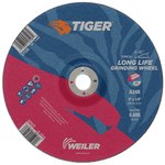 imagen de Weiler Tiger Disco esmerilador 57127 - 9 pulg. - Óxido de aluminio - 24 - R