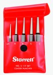 imagen de Starrett Acero Juego de punzones centrales - S117PC
