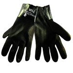 imagen de Global Glove 710R Negro XL Jersey/PVC Guantes de trabajo - acabado Áspero - Longitud 10 pulg. - 710r xl