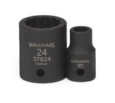 imagen de Williams JHW37623 12 Point Shallow Socket - 1/2 in Drive - Shallow Length - 1 5/8 in Length - 34219